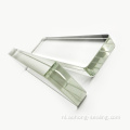 Gelamineerd helder glazen deur raam getemperd vierkant glas